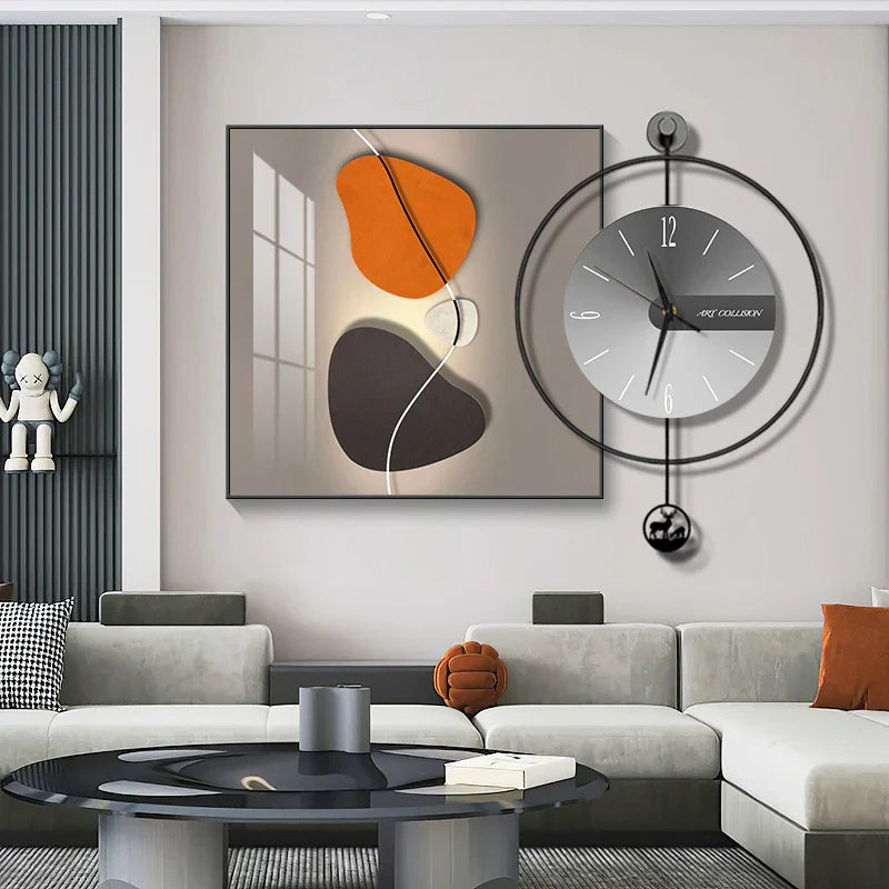 Horloge Murale Design Moderne 30 cm avec Mécanisme Silencieux 4