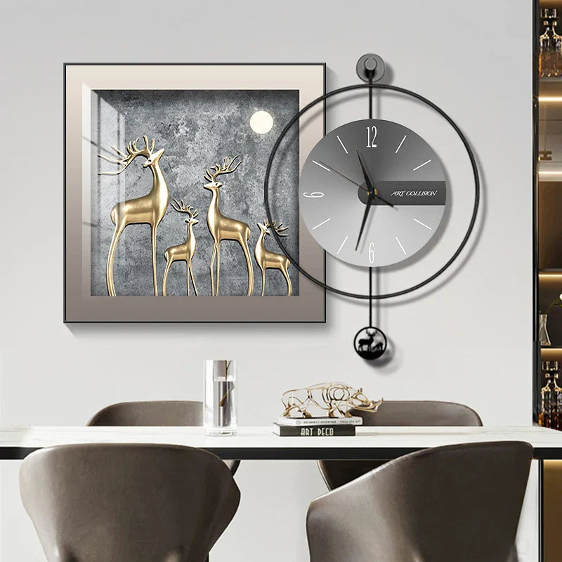 Horloge Murale Design Moderne 30 cm avec Mécanisme Silencieux 5