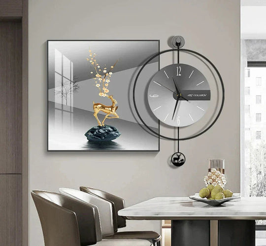 Horloge Murale Design Moderne 30 cm avec Mécanisme Silencieux 6
