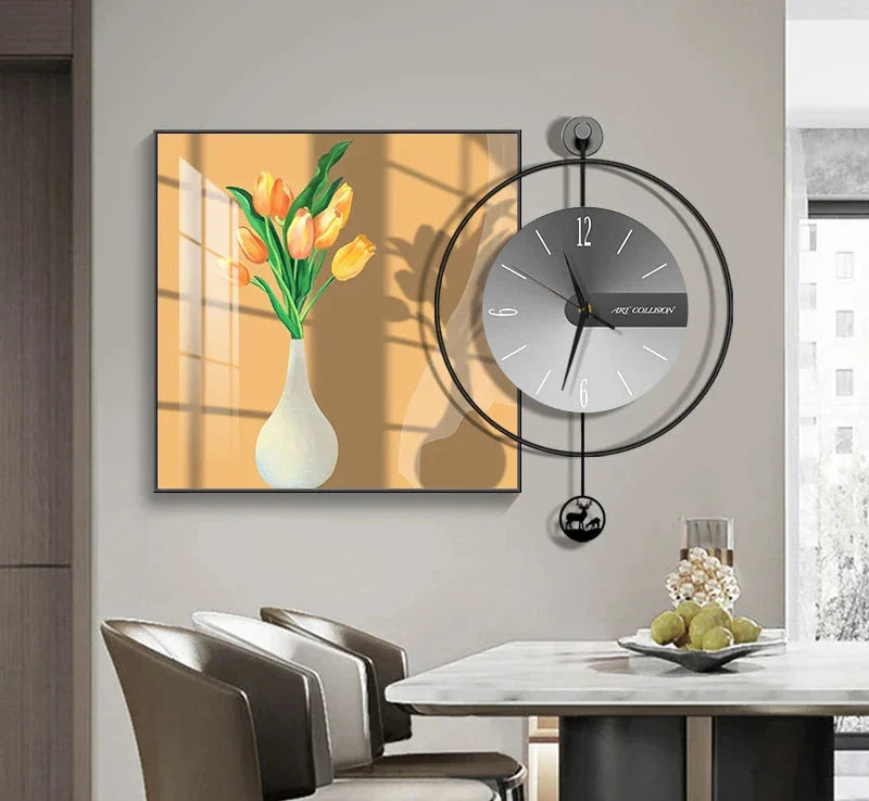 Horloge Murale Design Moderne 30 cm avec Mécanisme Silencieux 8