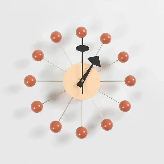 Horloge Murale Design en Forme de Soleil avec Mouvement Silencieux pour Intérieur 3