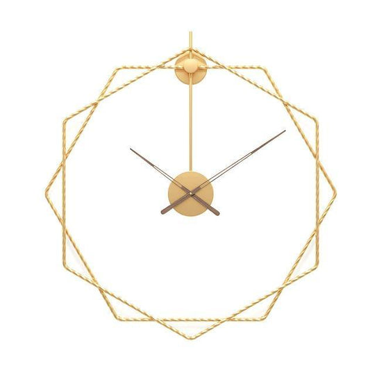 Horloge Murale Européenne Design Géométrique 8