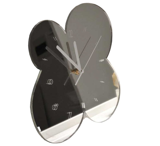 Horloge Murale Fleurie Design Moderne 0