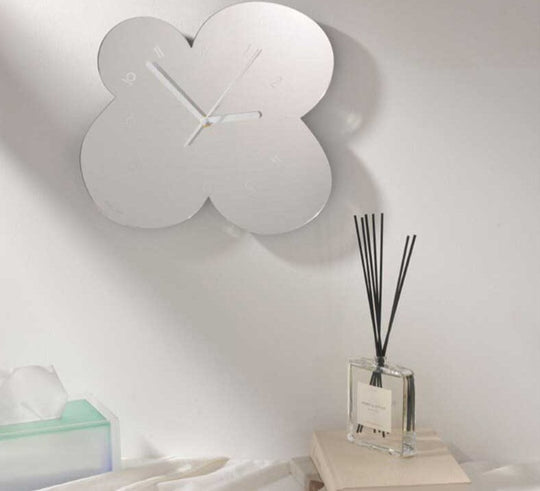 Horloge Murale Fleurie Design Moderne 3