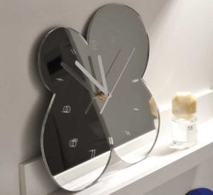 Horloge Murale Fleurie Design Moderne 5