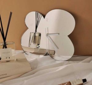 Horloge Murale Fleurie Design Moderne 6