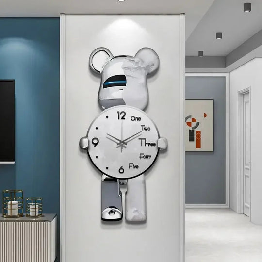 Horloge Murale LED Ours Lumineux 3