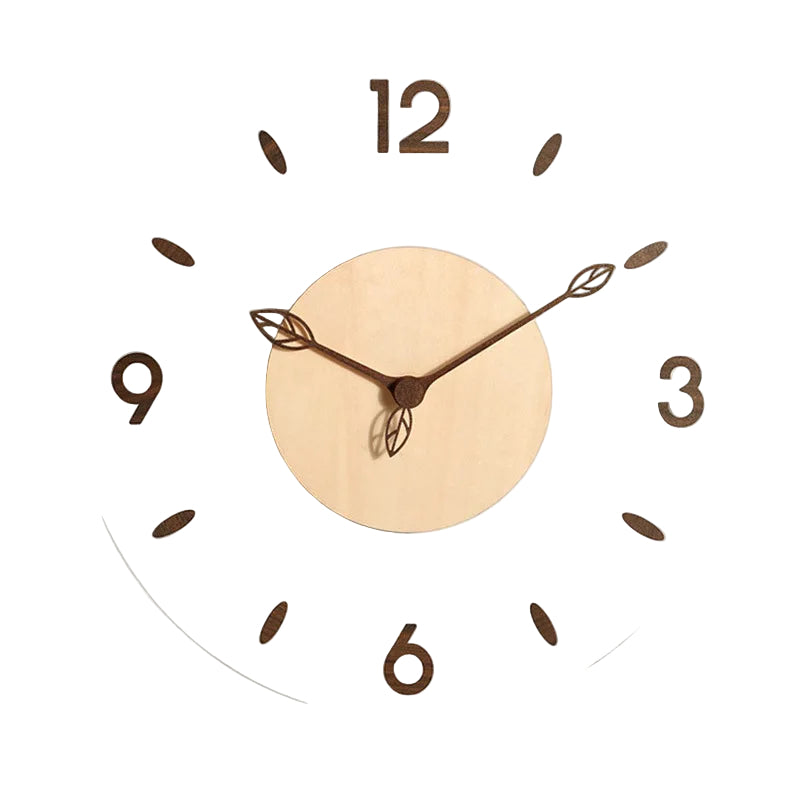 Horloge Murale Moderne en Bois 0