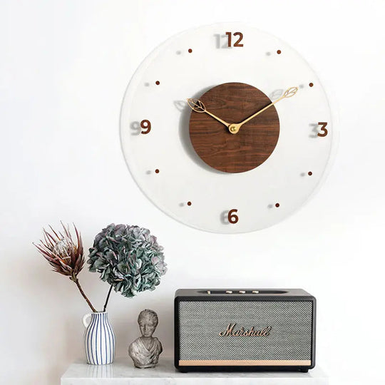 Horloge Murale Moderne en Bois 2