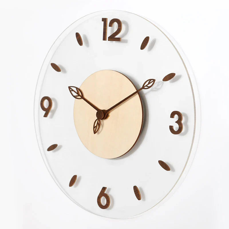 Horloge Murale Moderne en Bois 5