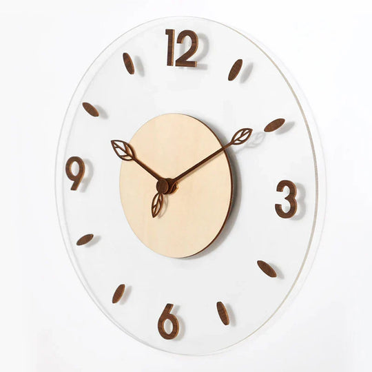 Horloge Murale Moderne en Bois 5