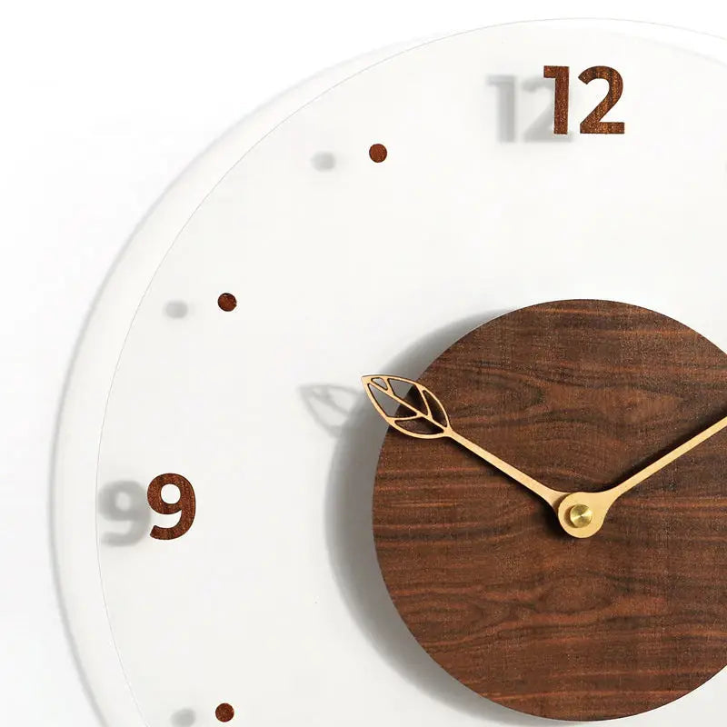 Horloge Murale Moderne en Bois 6