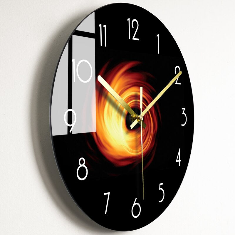 Horloge Murale Moderne en Verre 2