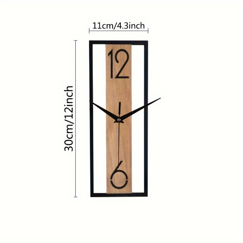 Horloge Murale Rectangulaire Moderne 0
