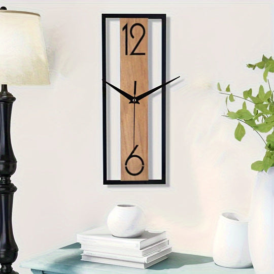Horloge Murale Rectangulaire Moderne 2