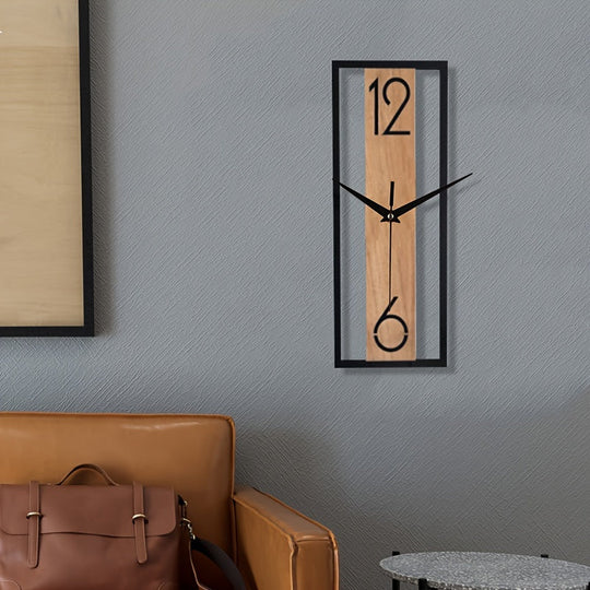Horloge Murale Rectangulaire Moderne 3