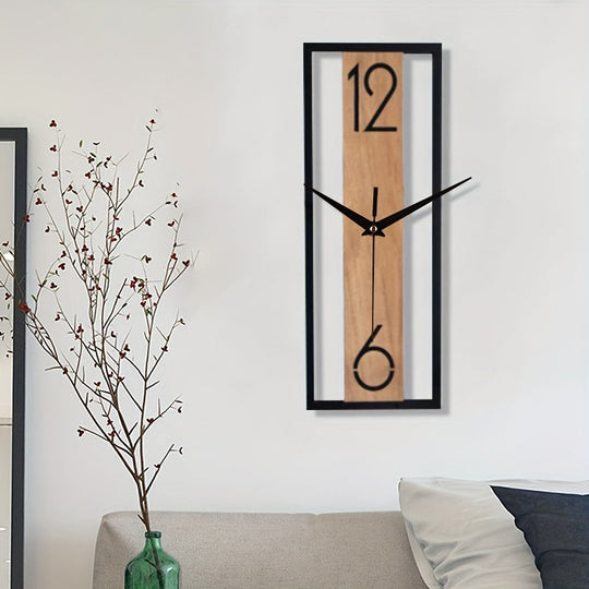 Horloge Murale Rectangulaire Moderne 5