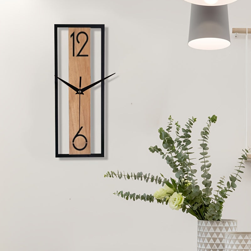 Horloge Murale Rectangulaire Moderne 6