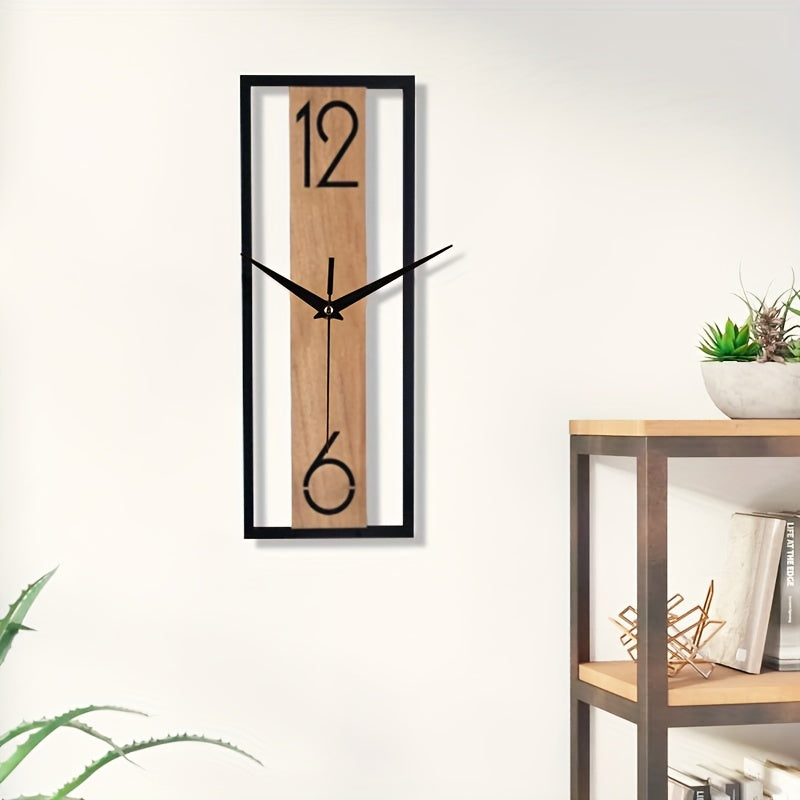 Horloge Murale Rectangulaire Moderne 8