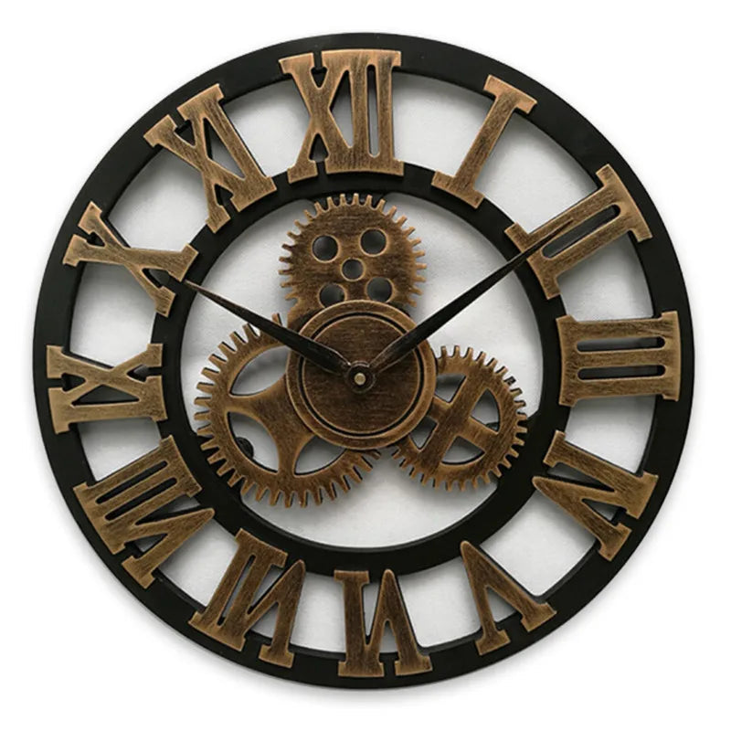 Horloge Murale Vintage Industrielle Design 0