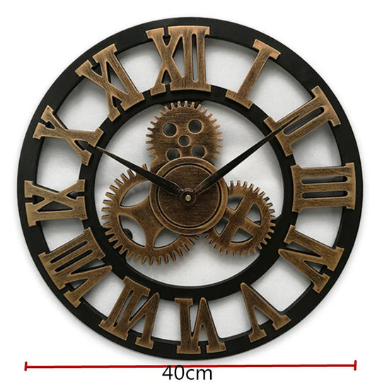Horloge Murale Vintage Industrielle Design 3