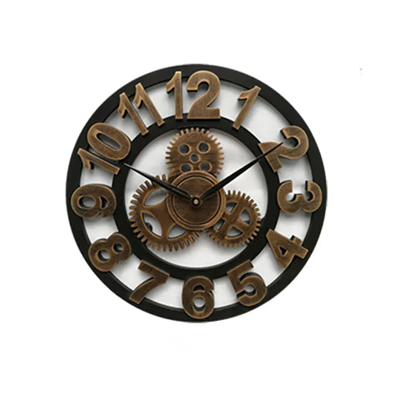 Horloge Murale Vintage Industrielle Design 8