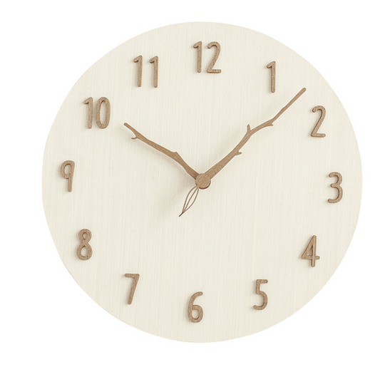 Horloge Murale en Bois Design Créatif 0