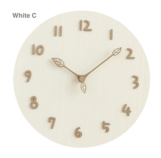 Horloge Murale en Bois Design Créatif 3