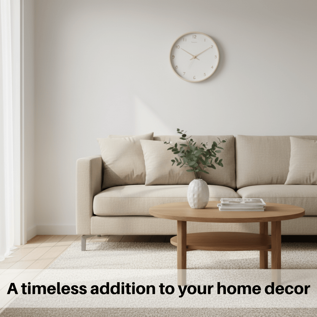 Horloge Murale en Bois Design Intemporel 3