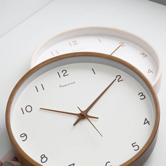 Horloge Murale en Bois Design Intemporel 6