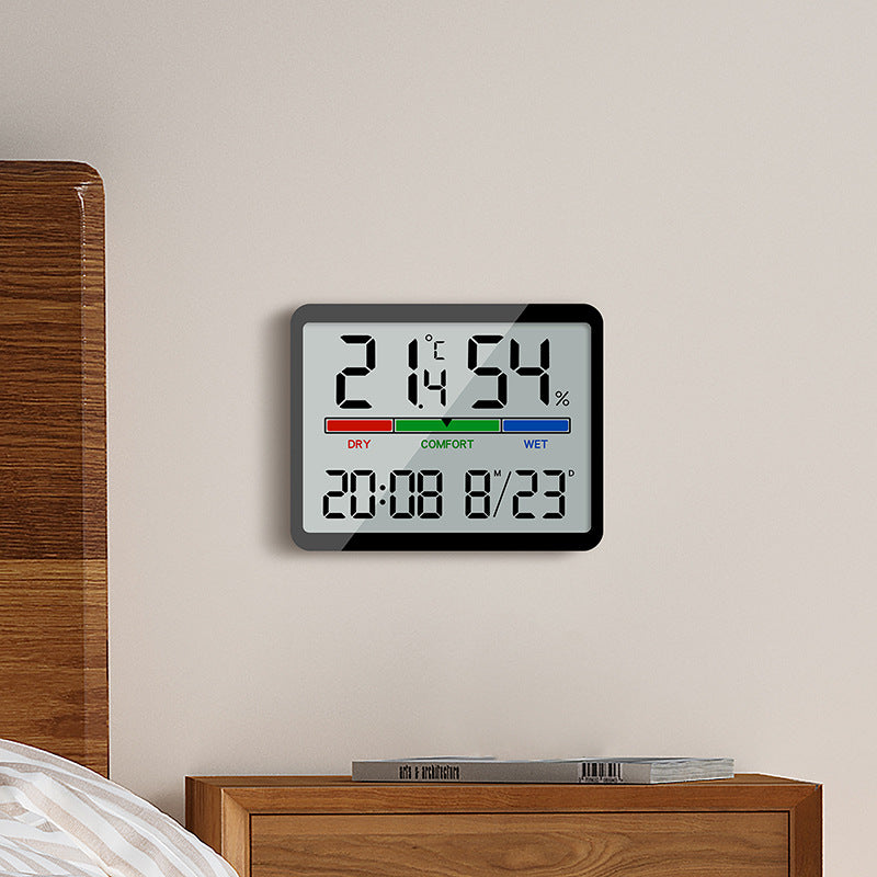 Horloge Numérique Multifonction avec Hygromètre Intégré 2