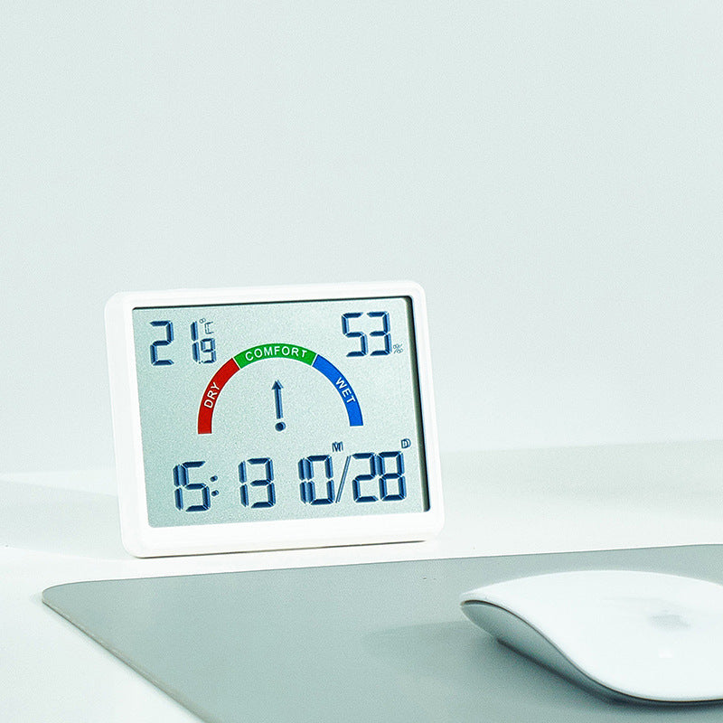 Horloge Numérique Multifonction avec Hygromètre Intégré 4