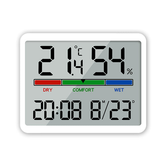 Horloge Numérique Multifonction avec Hygromètre Intégré 8