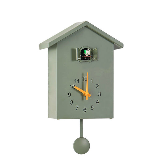 Horloge à coucou design maison créative pour intérieur 5