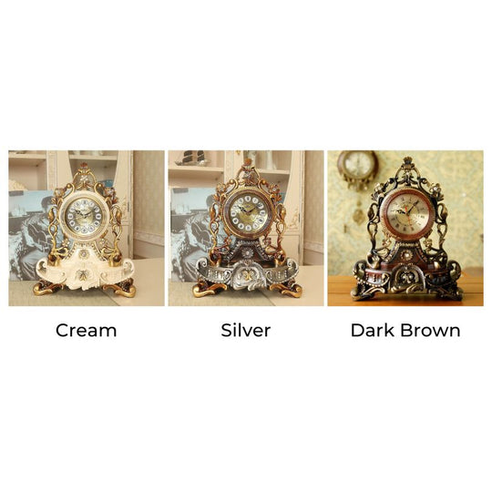 Horloge de Bureau Victorienne Antique 6