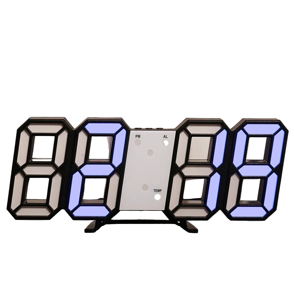 Horloge numérique moderne avec alarme 0