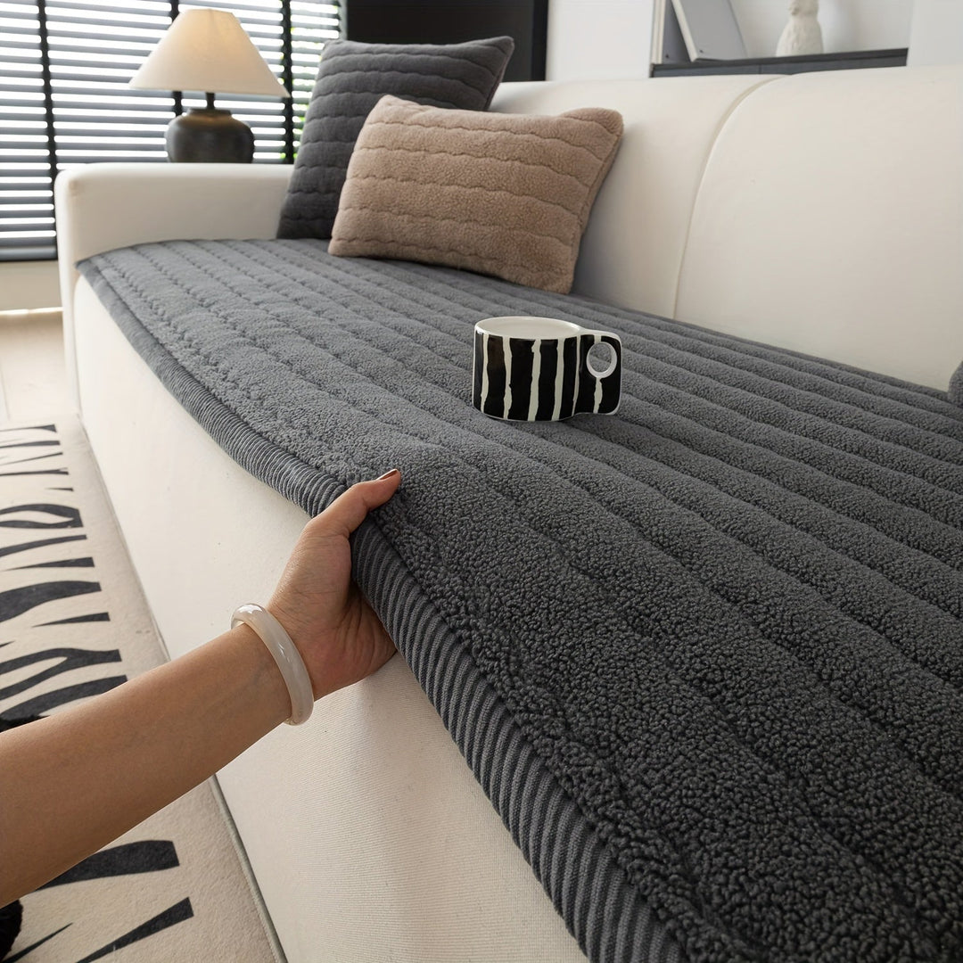Housse de Canapé Antidérapante Pour Animaux de Compagnie Design Sophistiqué 1