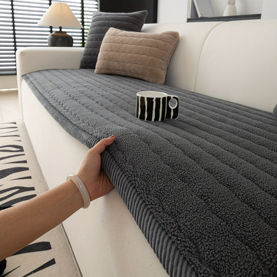 Housse de Canapé Antidérapante Pour Animaux de Compagnie Design Sophistiqué 1