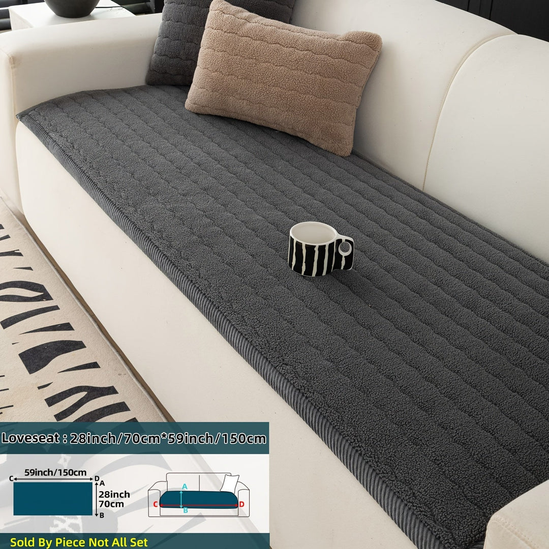 Housse de Canapé Antidérapante Pour Animaux de Compagnie Design Sophistiqué 11