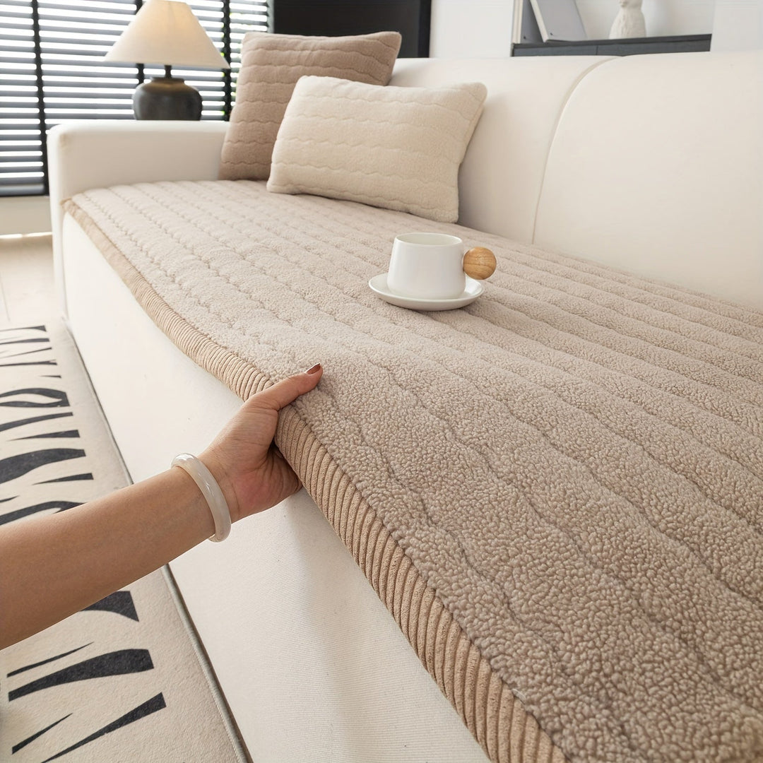 Housse de Canapé Antidérapante Pour Animaux de Compagnie Design Sophistiqué 2