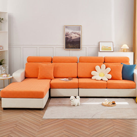 Housse de Canapé Extensible Design Moderne Adaptable à Tous les Styles 1