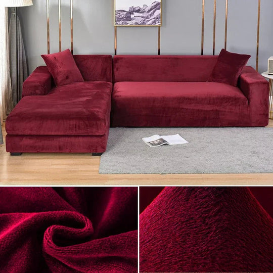 Housse de Canapé Extensible Élégante pour Décoration Intérieure 12