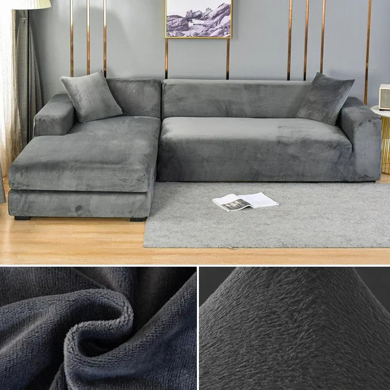 Housse de Canapé Extensible Élégante pour Décoration Intérieure 4