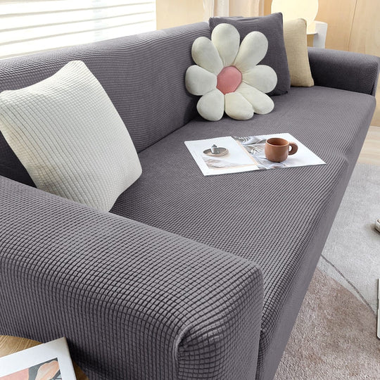 Housse de Canapé Extensible Moderne Ajustable avec Protection Antidérapante 1
