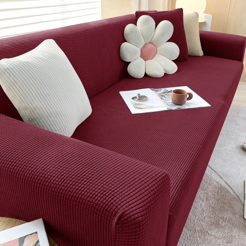 Housse de Canapé Extensible Moderne Ajustable avec Protection Antidérapante 12