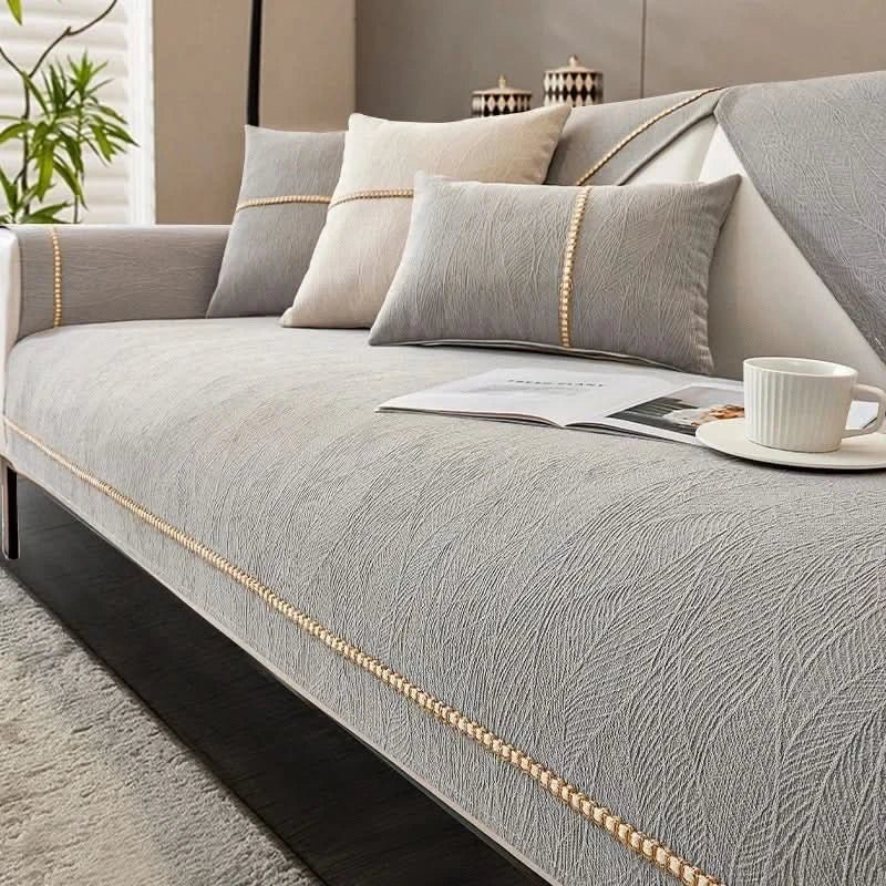 Housse de Canapé Moderne Antidérapante pour Salon Élégant 9