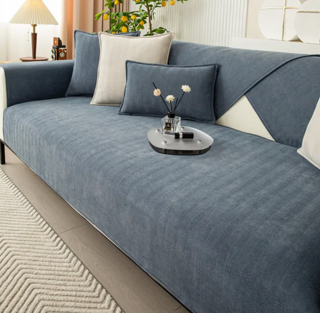 Housse de Canapé Motif Chevron Tendance 11