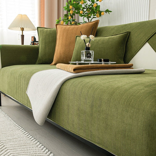 Housse de Canapé Motif Chevron Tendance 6