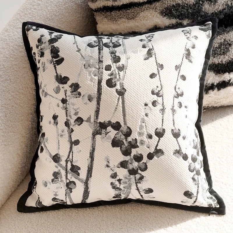 Housse de Coussin Brodée Style Chinois pour Femme 2