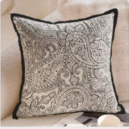 Housse de Coussin Brodée Style Chinois pour Femme 7